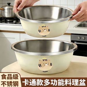 ชุดอ่างสแตนเลสแบบซ้อนได้ สำหรับทำอาหาร อบขนม ล้างผัก ล้างขวดนมเด็ก - Product Image 2