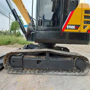 Escavatore usato 20 ton utilizzato sany escavatore SY215C con ISUZU engin utilizzato sany SY215C escavatore per la vendita