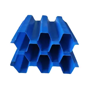 60mm 80mm PVC PP water treatment honeycomb inclined clarifier Plate media lamella tube settlers