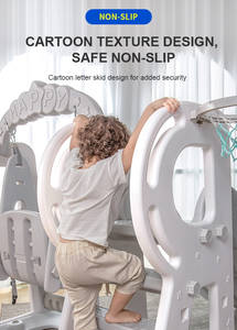 Phong Cách Mới Đa Chức Năng An Toàn Cho Trẻ Em Nhà Nhỏ Bằng Nhựa Trượt Trẻ Em - Product Image 3