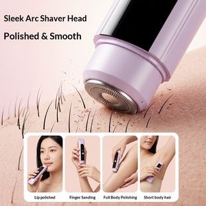 Tondeuse électrique pour le corps et le maillot, pour une peau lisse et sans poils, sans effort, pour femmes et jeunes filles, permettant d'économiser sur les épilations fréquentes au salon. - Product Image 2