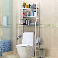 Étagère de rangement de salle de bain de haute qualité maison salle de bain armoire de toilette étagère de rangement perceuse libre étagères sur pied