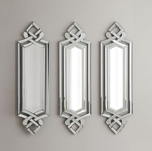 Espejo de Pared Biselado de Diseño de Alta Calidad para <span class=keywords><strong>Comedor</strong></span>, Juego de 3, para Decoración, Usado en Hoteles - Product Image 1