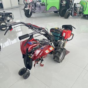 <span class=keywords><strong>Mini</strong></span> Cultivadora Rotativa Autopropulsada a Diésel de Alta Seguridad para Labranza de Suelo Agrícola y de Jardín - Product Image 1