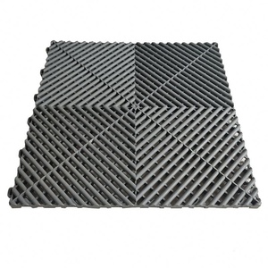 Baldosas duraderas modernas de PVC naranja para garaje, plástico duro cuadrado portátil con función antideslizante para Taller de detalles de automóviles - Product Image 3