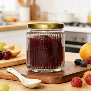 Grande Barattolo in Vetro Ermetico con Coperchio in Metallo <span class=keywords><strong>per</strong></span> Conservazione <span class=keywords><strong>Alimenti</strong></span> Confezionato in Cartone - Product Image 6