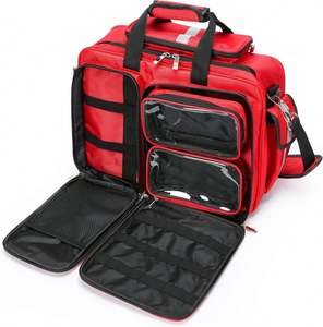 Muestra Gratuita de Bolsa de Lona Profesional Grande para Primeros Auxilios, con Correa para el Hombro, Kit de Trauma Médico, Bolsa para Paramédicos - Product Image 2