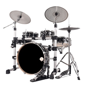 Batterie de percussions portable en aluminium spatial, batterie <span class=keywords><strong>classique</strong></span>, batterie de <span class=keywords><strong>jazz</strong></span> - Product Image 1