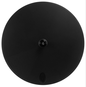 Ruedas de disco de bicicleta de carretera de carbono 700C sin cámara/clincher piñón fijo <span class=keywords><strong>rueda</strong></span> de bicicleta pista de bicicleta disco de fibra de carbono <span class=keywords><strong>rueda</strong></span> trasera TT ciclo - Product Image 1