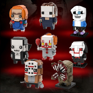 Cayi - Bloques de Construcción de Personajes de Películas y Televisión, Cabeza Cuadrada de Plástico ABS, Mini Figuras, Juguete Educativo DIY para Niños - Product Image 4