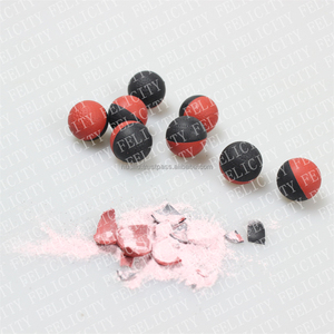 Bolas de polvo de defensa Cal 50 a granel al por mayor, rondas de paintball duras no letales para entrenamiento de seguridad y actividades al aire libre - Product Image 5