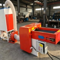 Machine commerciale d'ouverture et de cardage de fibres de coton PP et de polyester, pour le rembourrage de coussins et oreillers en mousse - Prix
