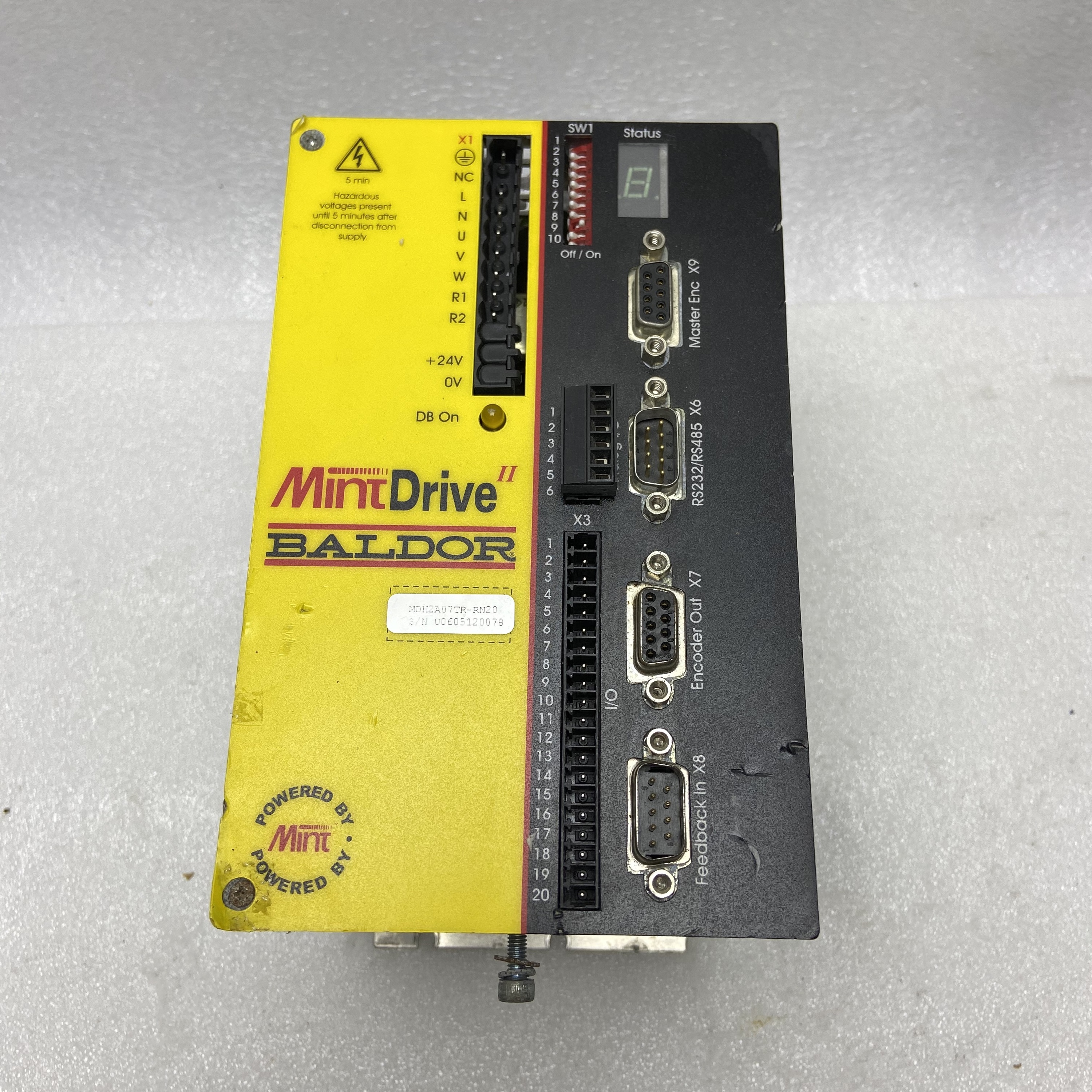 Baldor MDH2A07TR-RN20 MDH2A07TRRN20 сервопривод