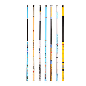 Caña de Pescar de Fibra de Carbono Multisección para Pesca de Carpas, Dureza 5H, Mango de EVA, Peso 52g, Venta al por Mayor de Fábrica, 28 Tonos - Product Image 1