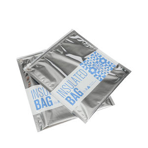 Bolsa de aislamiento reutilizable con cremallera y bucles para mangas de hielo, bolsas enfriadoras de paquete de gel - Product Image 3