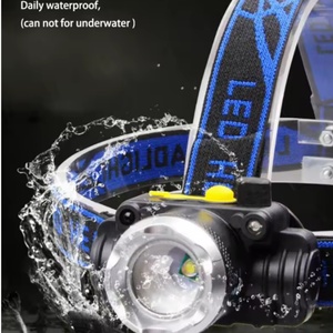 High Power 1000lm LED Headlamp Rechargeable Frontal Head Flashlight for Camping Fishing Linterna Torch <b>Light</b> <b>Night</b> IP65 Plastic - Product Image 5