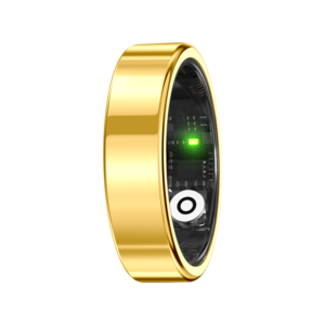 Anneau intelligent AMOLED en alliage SR09, fréquence cardiaque, oxygène sanguin, suivi du sommeil, bord fin et étroit, contrôle par application, charge magnétique, IP68 - Product Image 6