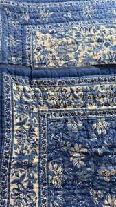 Best Price Kantha Patchwork <b>Duvet</b> Vintage Style <b>Queen</b> <b>Size</b> Cotton Kantha Quilt Soft Reversible Winter Blanket for Hotel Use - Product Image 6