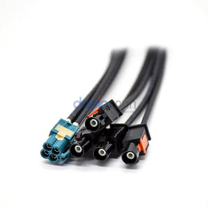 DOSIN Nuevo Conector Automotriz Mate- Mini Código 4 Posiciones Hembra a 4 * Fakra Código Z Macho para RTK031, L=20CM - Product Image 3