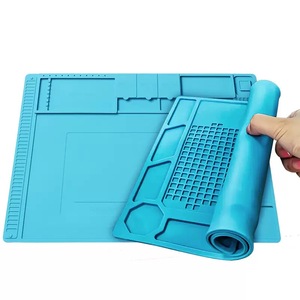 Tappetino da Scrivania Resistente al Calore S-160, Pad Isolante per Saldatura BGA, Strumento di Riparazione Telefoni, Piattaforma di Manutenzione, Tappetino in Silicone per Riparazione Cellulari - Product Image 1