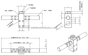 Vite di inversione della vite di avvolgimento per l'avvolgimento di stampa 3D filamento 8mm 100mm diametro vite alternativo - Product Image 4