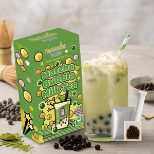 ชุดชงชาไข่มุกสำเร็จรูปแบบกล่อง วีแกน อายุการเก็บรักษา 2 ปี ใช้งานง่าย - Product Image 1