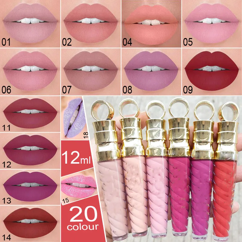 Nude Color Private Label Matte Long Lasting Custom Best Selling Bulk Make Your Own Logo Liquid Lipstick