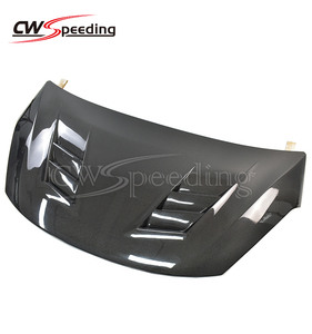 MU STYLE CARBON FIBER <strong>ENGINE</strong> HOOD BONNET for 2021-2022 HONDA JAZZ FIT GR9 - Product Image 5