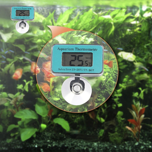 Termometro per <span class=keywords><strong>acquario</strong></span> serbatoio di pesce digitale misuratore di temperatura dell'<span class=keywords><strong>acqua</strong></span> dell'<span class=keywords><strong>acquario</strong></span> termometro elettronico con display lcd per tartaruga di pesce