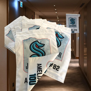 ป้ายติดประตูโรงแรมป้ายธงทัวร์นาเมนต์มีลักษณะเฉพาะตัวสำหรับกระเป๋าฮ็อกกี้วิญญาณสำหรับโค้ชผู้รักษาประตูและผู้เล่นฮอกกี้หญิง - Product Image 2