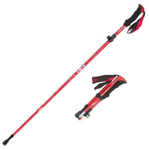 Bastones de Trekking Xinda de Aleación de Aluminio, 3 Secciones Ajustables, para Senderismo y Caminatas - Product Image 1