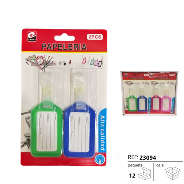 Papeleria Hangtags 2Pcs Colorful Label Tags For Office School Use