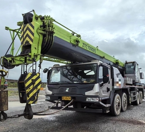 Grue sur camion ZOOMLION 100 tonnes d'occasion ZTC1000V5 avec moteur Weichai, pompe et composants essentiels - Product Image 3