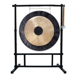 Dropshipping Chau Gong with Square Stand 50 cm to 100 cm Tam tam gong For Musical Performance and Gong Therapy