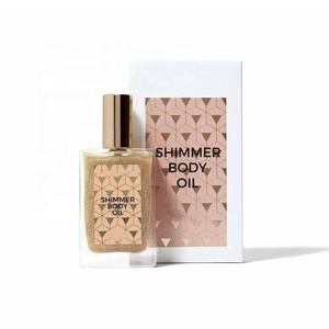 Meilleure Vente <span class=keywords><strong>Huile</strong></span> Corporelle Scintillante Éclat Doré 50ml Liquide Hydratant Brume Illuminatrice <span class=keywords><strong>pour</strong></span> Peau Sèche Bronzants et Enlumineurs - Product Image 6