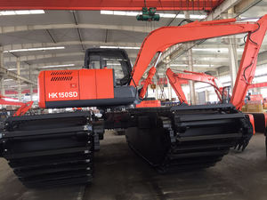 รถขุด<span class=keywords><strong>10ton</strong></span> HK100SD รถบรรทุกสะเทินน้ำสะเทินบกใหม่ - Product Image 3