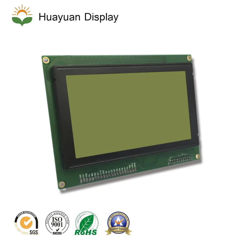 5.1 inç 240x128 nokta RoHS ekran modülü 5V 22 Pin LCD ekran grafik T6963c LCD ekran
