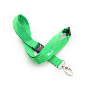 2026 Personalized School Sublimation Printing LOGO Polyester Imprinted Nylon Webbing Lanyard with Metal Buckles