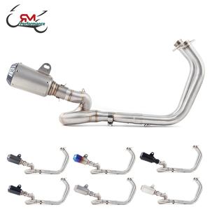 Sistema de Escape Completo con Silenciador y Tubo Medio para Motocicleta <span class=keywords><strong>KAWASAKI</strong></span> ER6N <span class=keywords><strong>ER6F</strong></span> NINJA650R Ninja 650 Z650 2017 2018 2019 <span class=keywords><strong>2020</strong></span> - Product Image 1