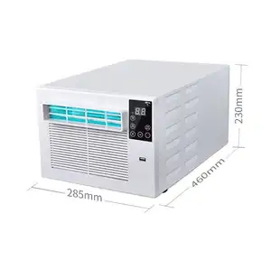 AC Window Air Conditioner 3000 Btu USB Charge Stand Electric Customized Room Box wind