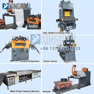 Ligne <span class=keywords><strong>de</strong></span> poinçonnage automatique pour bobines métalliques, <span class=keywords><strong>machine</strong></span> <span class=keywords><strong>de</strong></span> fabrication <span class=keywords><strong>de</strong></span> tôles perforées décoratives avec service après-vente - Product Image 2