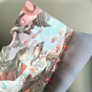 Tian Guan Ci Fu Xie Lian Hua Cheng <span class=keywords><strong>A4</strong></span> dossiers de fichiers mignon ciel officiel bénédiction dossiers de poche étudiant Document organisateur - Product Image 5