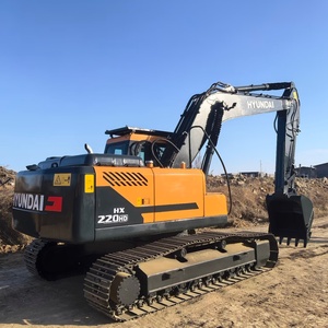 Excavadora Hyundai HX220HD de 22 Toneladas, Equipo Pesado Usado para Movimiento de Tierras, Excavadora de Cadenas Usada R220, Excavadora Hyundai Hx 220hd 220lc - Product Image 1