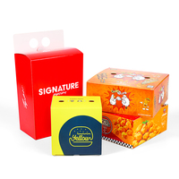 Boîte à desserts de Noël écologique Emballage alimentaire en papier sulfurisé personnalisé