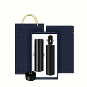 Custom Logo Corporate <b>Gift</b> Set <b>Cheap</b> VIP Business Office Marketing Promotional Items Includes Umbrella and Flask - Product Image 1