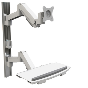 Soporte de Brazo para Monitor LCD Multidireccional Serie WS de Meisonic, de Aleación de Aluminio Resistente, Altura Ajustable, para Hospital - Product Image 5