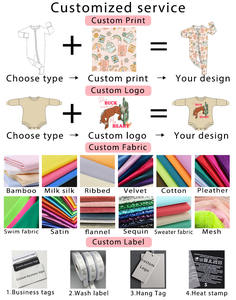 Set bando bayi laki-laki perempuan, ikat kepala cetakan kustom motif bunga Natal - Product Image 6