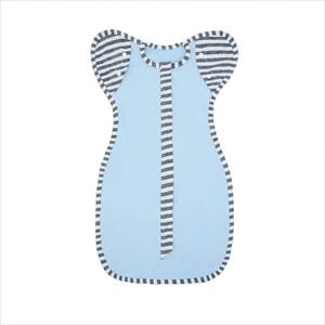 Saco de Dormir Envolvente Transicional 100% Algodón con Cremallera Bidireccional, Saco Envolvente con Brazos Descubiertos para Recién Nacidos y Bebés - Product Image 1