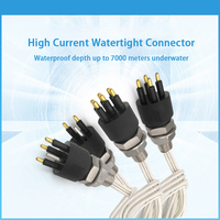 Connecteur étanche haute intensité pour applications sous-marines – Prise mâle et câble femelle étanches pour la mer profonde