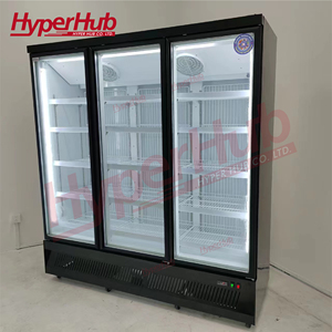 Congelatore Verticale con Porta in Vetro per Esposizione Commerciale, Refrigerante R290, per Esporre Antipasti Surgelati Gourmet nei Negozi di Alimentari - Product Image 3